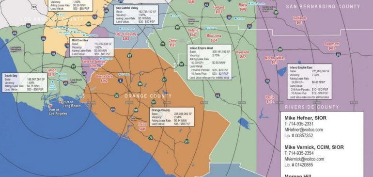 Industrial Land Prices and Lease Rates Q4 2017