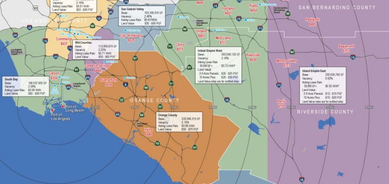 Industrial Land Prices and Lease Rates Q1 2018