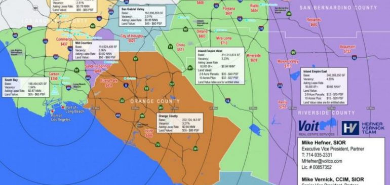 Industrial Land Prices and Lease Rates Q1 2019