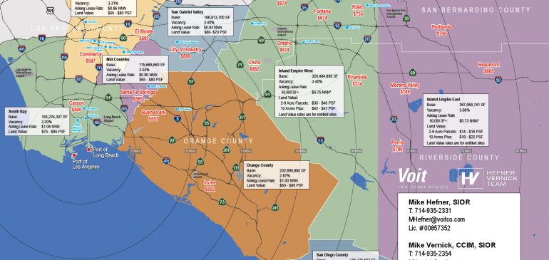 Industrial Land Prices and Lease Rates Q3 2020